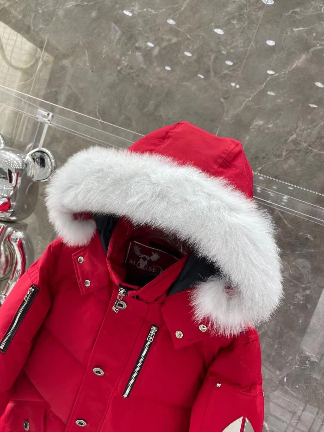 Moose Knuckles Hooded Down Jacket Moose Knuckles Hooded Down Jacket